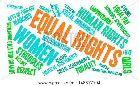 Equal Rights Word Cloud