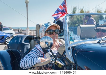 Parade Of Beautiful Old English Cars