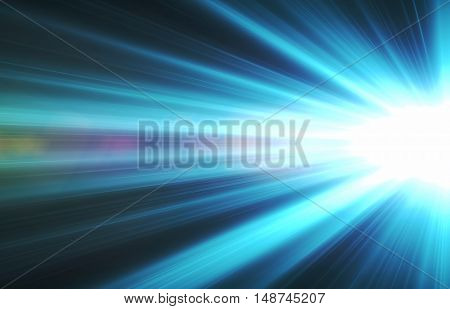 Abstract modern laser streak light on black background (super high resolution)