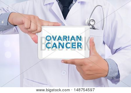 Ovarian Cancer Concept