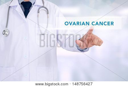 Ovarian Cancer Concept