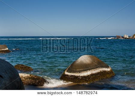 The National Natural Park Tayrona in Colombia