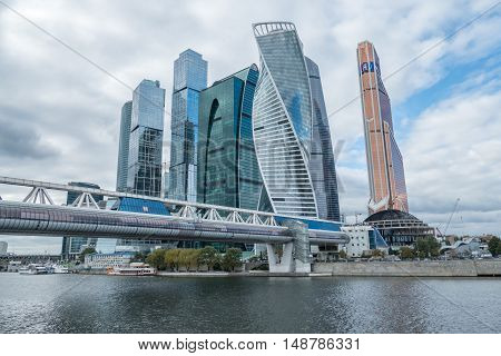 Moscow, Russia - September 25, 2016: Mosocw City