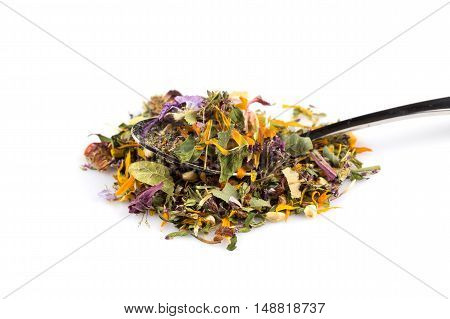 Dried Herbal Tea Leaves