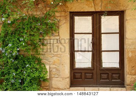 Peratallada, medieval town in Catalunya, Spain in September