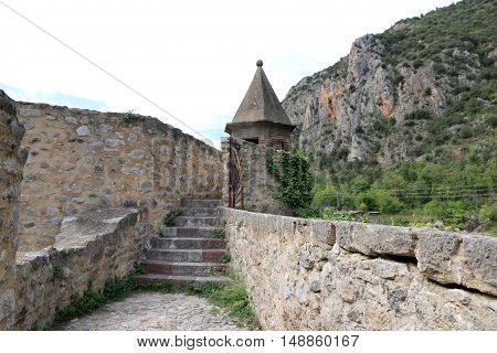 Villefranche de Conflent, France in September, 2016