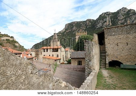 Villefranche de Conflent, France in September, 2016