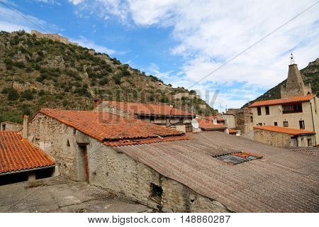 Villefranche de Conflent, France in September, 2016