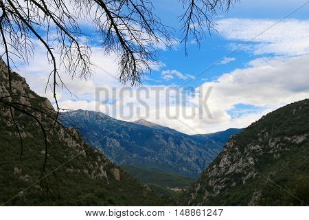Villefranche de Conflent, France in September, 2016