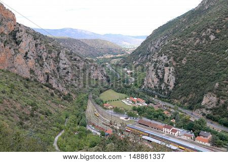 Villefranche de Conflent, France in September, 2016