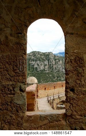 Villefranche de Conflent, France in September, 2016