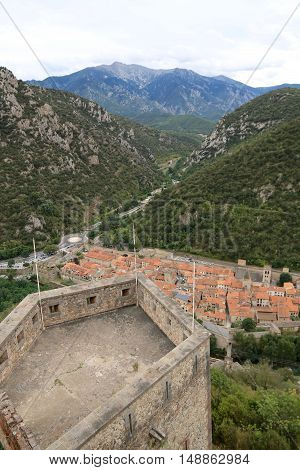 Villefranche de Conflent, France in September, 2016