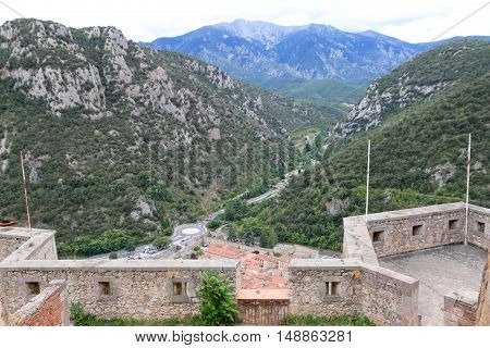 Villefranche de Conflent, France in September, 2016