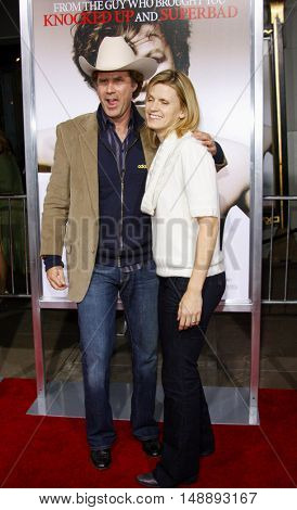 Will Ferrell and wife Viveca at the World premiere of 'Walk Hard' held at the Grauman's Chinese Theater in Hollywood, USA on December 12, 2007.