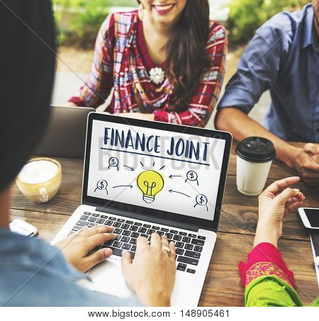 Finance Joint Planning Balance Banking Budget Concept