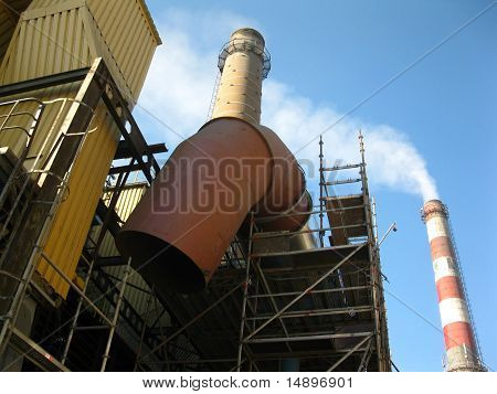 Costruzione del tubo di scarico in metallo