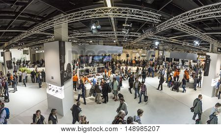 People Visit The Photokina In Cologne