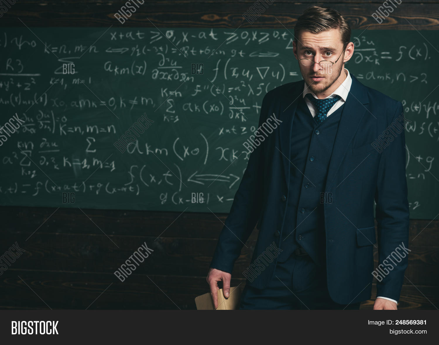 Exacting Teacher. Man Image & Photo (Free Trial) Bigstock