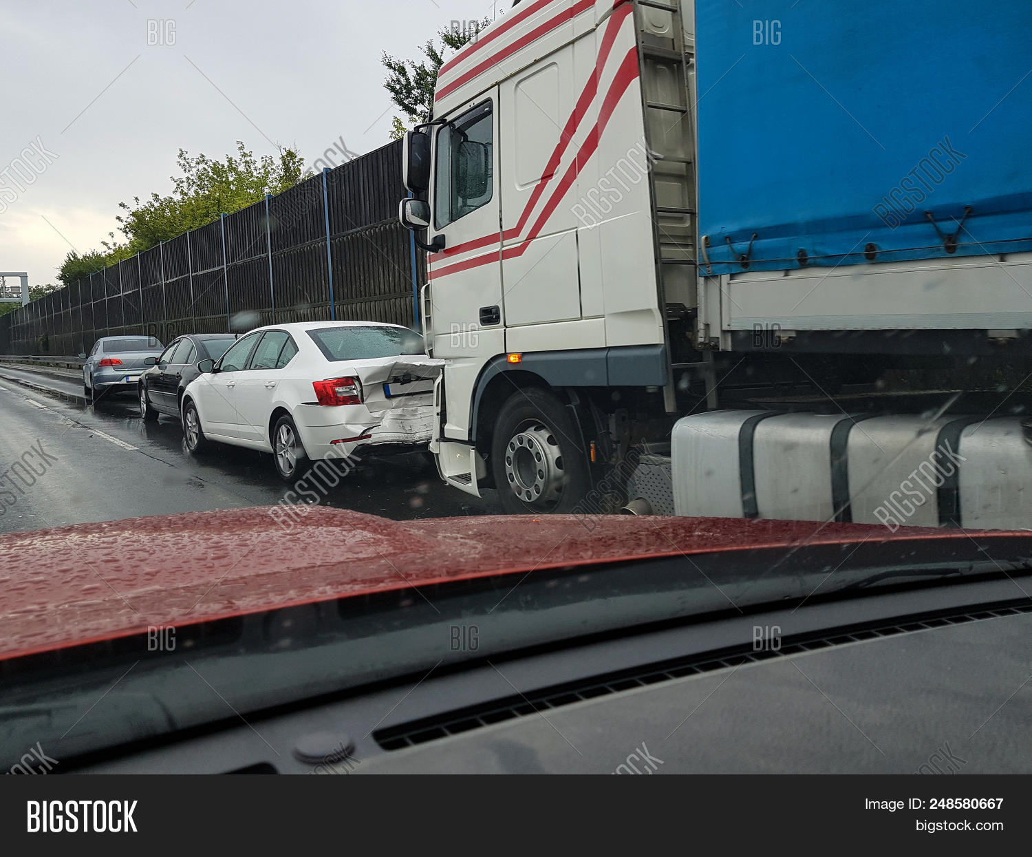 Car Incident On Image & Photo (Free Trial) Bigstock