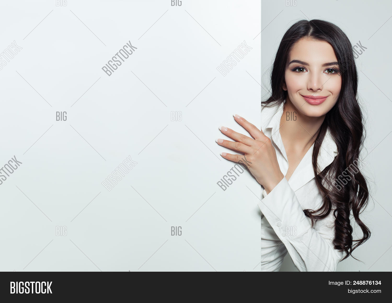 Happy Businesswoman Image Photo Free Trial Bigstock