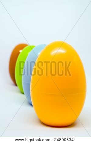 Egg Toys Made With  Plastic And Open Inside You Can Put Some Mini Toy To Surprise.