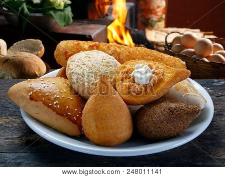 Mixed brazilian snack 