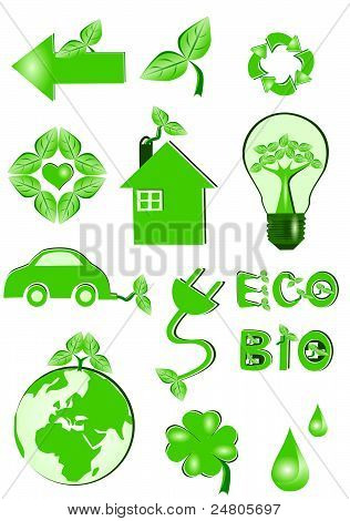 Eco-kuvakkeet