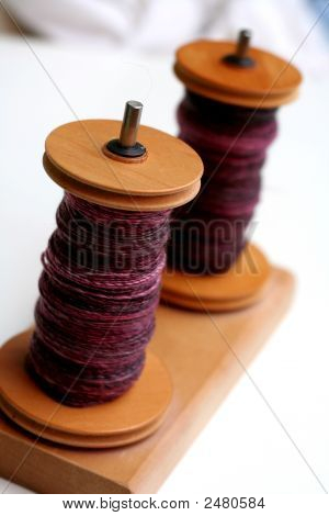 Handspun na paličkování