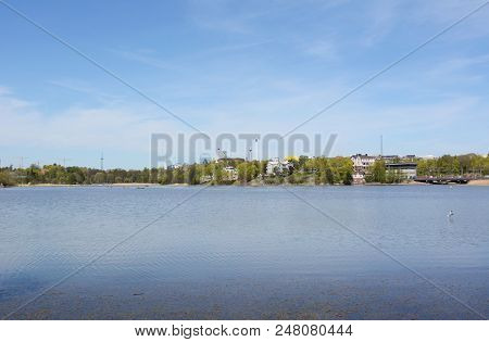 Toolo Bay In City Park, Helsinki, Finland