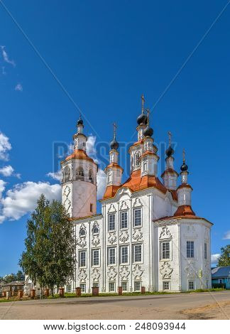The Church Of The Entry Into Jerusalem, Totma, Russia.  This Style Is Sometimes Referred To As Totma