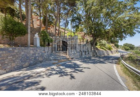 Entrance To The Monastery Of Saints Michael And Gabriel - Kremaston (kremasti, Kremasta) Crete, Gree