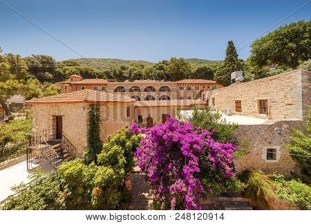 Monastery Of Saints Michael And Gabriel - Kremaston (kremasti, Kremasta) Crete, Greece. The Monaster