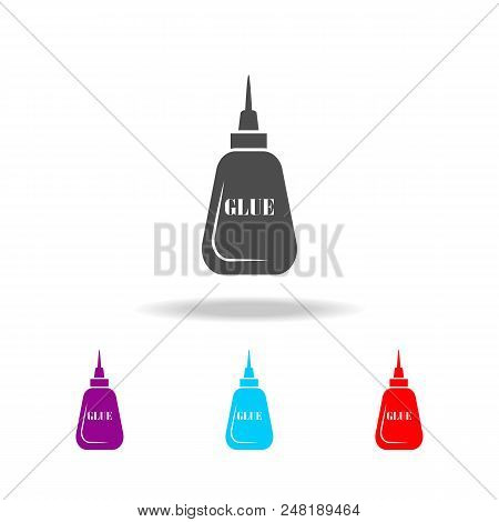 Glue Or Machine Oil Icon. Elements Of Education In Multi Colored Icons. Premium Quality Graphic Desi