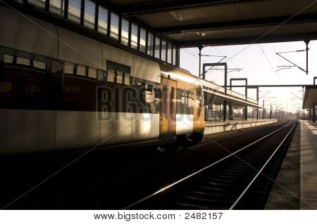 Partindo de trem
