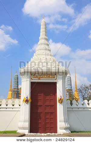 ajtó a grand palace bangkok Thaiföld