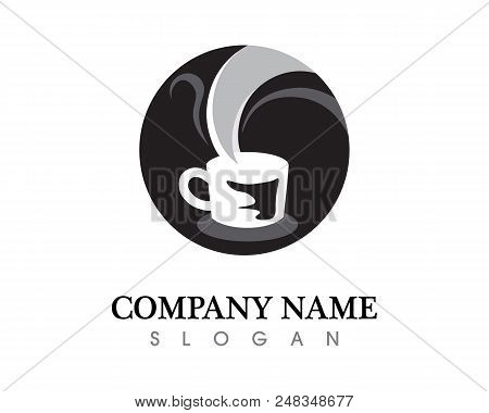 Coffee Cup Logo Template Vector Icon Design
