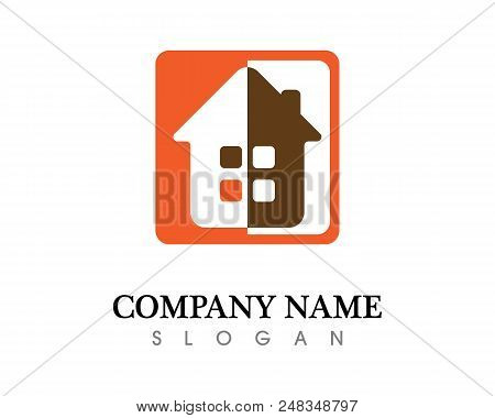 Real Estate And Home Buildings Logo Icons Template