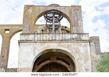 Arabische Mühlrad (Nora), Serpa, Alentejo, Portugal