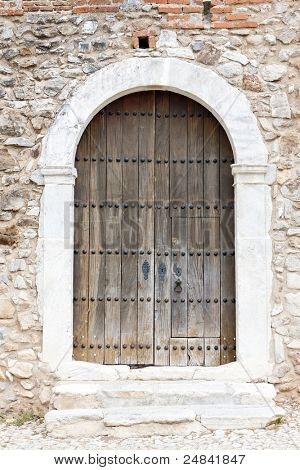 døren, Viana do Alentejo slot, Alentejo, Portugal