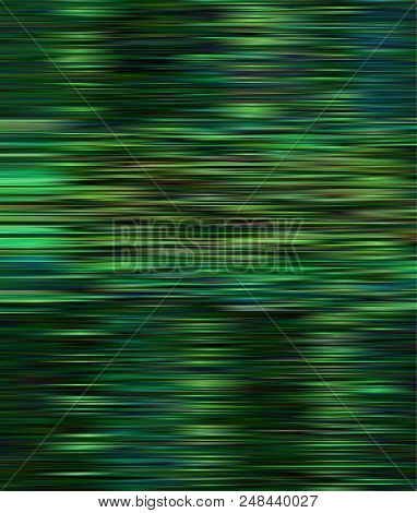 Shining Lines, Stripes. Abstract Northern Lights, Serpentine. Bright Gradient Background With Shimme