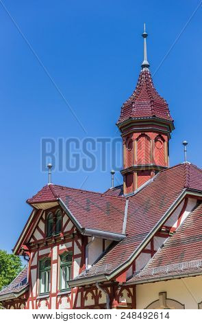 Roof Of The Tourist Information Building In Kassel, Germany