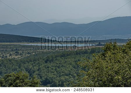 Environment Of The Dam, Artificial Lake, Reservoir Or Barrage  Bakurdere Similarly Bozalan At River 