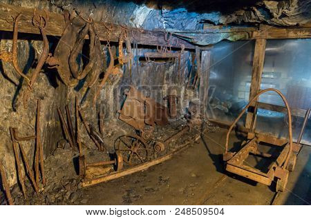 Walhalla, Australia - October 18, 2015: Long Tunnel Extended Mine Is A Former 19th Century Gold Mine