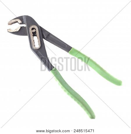 Car Tongs On White Background, Isolate, Snuffers