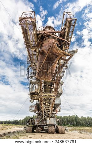Heavy Equipment. Multi Bucket Excavator, Giant Stacker, Absetzer In Career