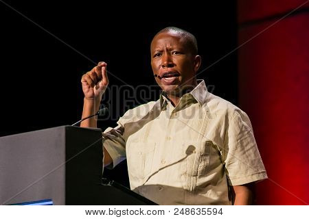 Johannesburg, South Africa, November 23,  2017, Julius Malema Leader Of The Eff Economic Freedom Fig