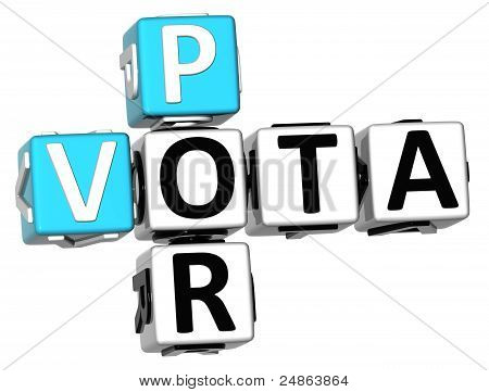 3D Vota Por KreuzwortrÃ¤tsel