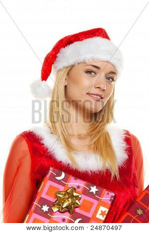 ซานตาคลอสกับของขวัญ