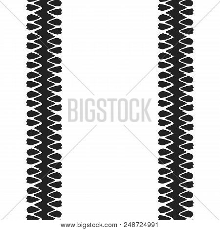 Trail Of Car On A White Background.