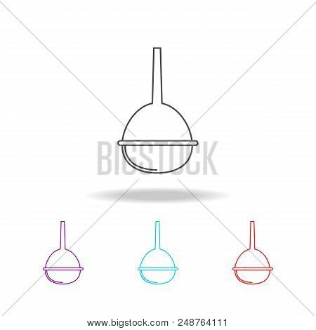 Pear Enema Line Icon. Elements Of Medical Tools In Multi Colored Icons. Premium Quality Graphic Desi